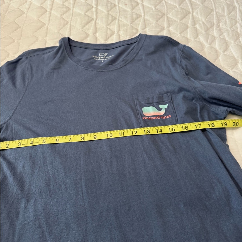 Vineyard Vines Women’s blue Long Sleeve Shirt - Picture 3 of 4